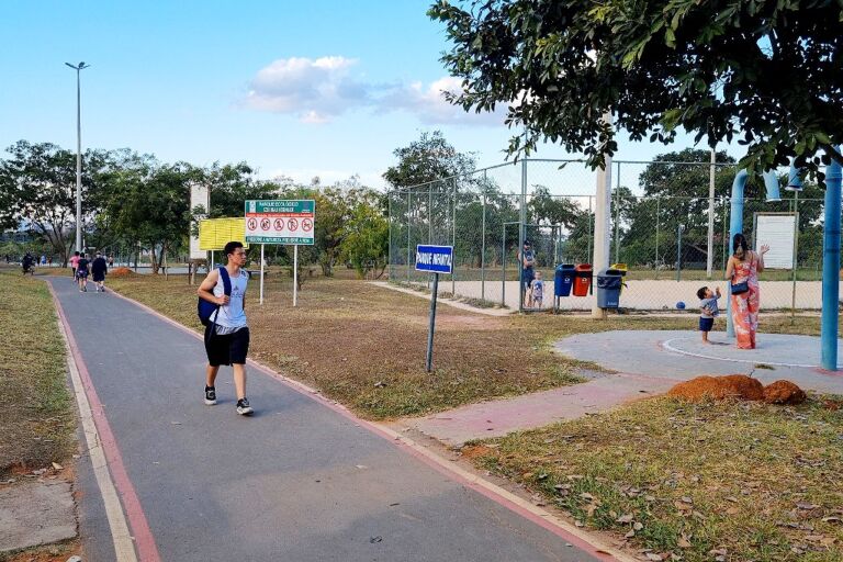 Parque Ecológico Ezechias Heringer, no Guará, tem de pista de caminhada a trilha rústica