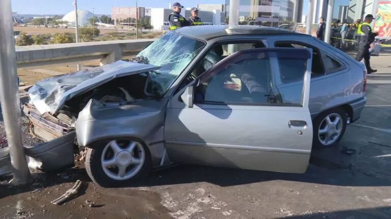 PCDF conclui inquérito de carro que invadiu a plataforma superior da Rodoviária de Brasília