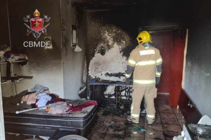 Dois apartamentos no DF são vítimas de incêndios em menos de 24 horas