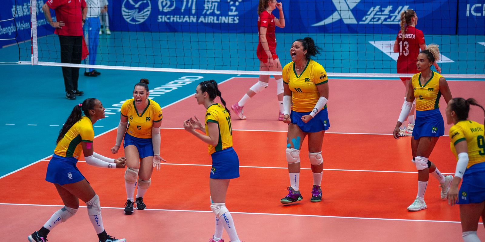 Jogos Mundiais Universitários Dia vitória épica no vôlei feminino DF POST