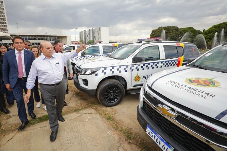 PMDF recebe 160 viaturas para reforçar policiamento