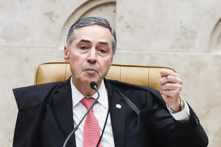 Brasília, (DF) – 01/02/2024 - O Supremo Tribunal Federal (STF) realiza sessão solene de abertura do Ano Judiciário de 2024, participa da cerimônia o presidente do Supremo, Luís Roberto Barroso. Foto Valter Campanato/Agência Brasil.