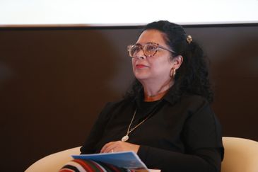 São Paulo (SP) 03/06/2024 PactoCOP30 - Responsabilidade Corporativa Ambiental: Impacto e Transformaçao, no Museu da Língua Portuguesa. Camila Valverde (DiretoraImpacto ONU)

Foto: Paulo Pinto/Agencia Brasil