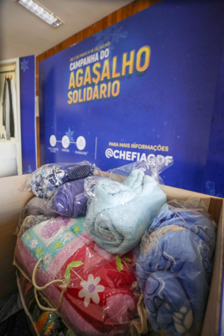 Campanha do Agasalho Solidário deste ano arrecada mais de 20 mil itens de inverno