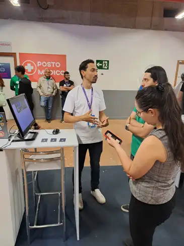 Brasília (DF), 20/06/2025 - Helton Braga participa do Campus Party. Foto: Antonio Trindade/Divulgação