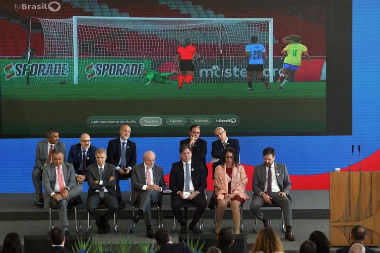 Brasília (DF), 27/08/2025 - O presidente Luiz Inácio Lula da Silva durante cerimônia de assinatura do decreto que regulamenta a TV 3.0 no no Palácio do Planalto. Foto: José Cruz/Agência Brasil