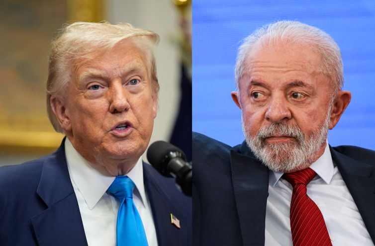 Donald Trump e Lula. Photo by Reuter/Yuri Gripas e Marcelo Camargo/Agência Brasil
Luiz Inácio Lula da Silva