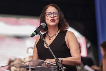 Brasília (DF), 07/10/2025 – Ministra da ciência e tecnologia, Luciana Santos, participa da  5ª Semana Nacional da Educação Profissional e Tecnológica (5ª SNEPT) e o Festival Curicaca começam hoje.
Foto: José Cruz/Agência Brasil