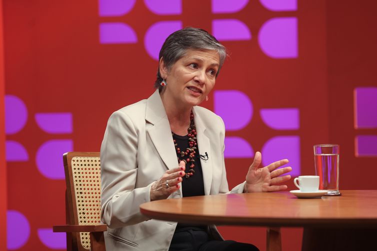 Brasília (DF), 11/11/2025 – A Jornalista Heloisa Villela é a convidada do programa DR com Demori, na Empresa Brasil de Comunicação (EBC).
Foto: Valter Campanato/Agência Brasil