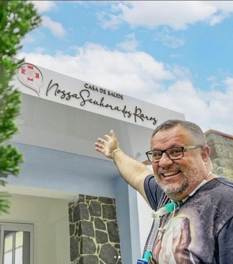 Brasília (DF),  27/02/2026 -  Dia Mundial das Doenças Raras -  Padre Marlon Múcio na instituição que ajudou a fundar, a Casa de Saúde Nossa Senhora dos Raros.
Foto: Casa de Saúde Nossa Senhora dos Raros/Arquivo